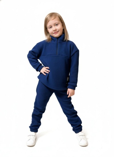 Костюм детский флисовый - синий (НТ)