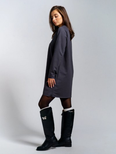 Платье Кэт (графит)