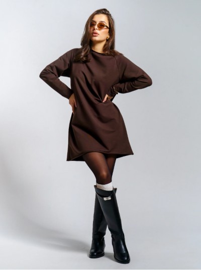 Платье Кэт (шоколад)