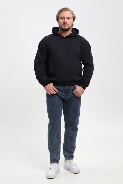 Толстовка мужская 22302 - темно-синий (НТ)