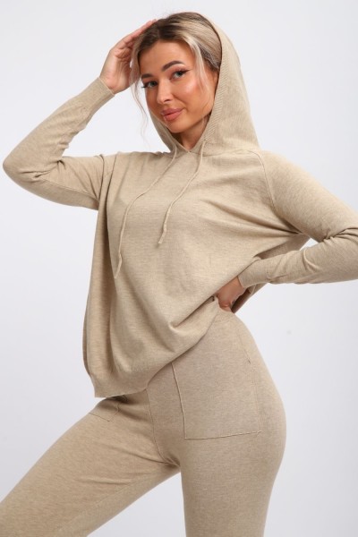 Костюм вязаный теплый с брюками и кофтой #6 (НТ)