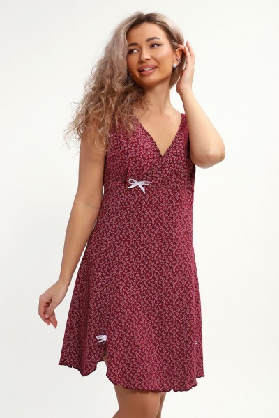 Сорочка 30144 - бордо (НТ) Сорочка 30144 - бордо (НТ)