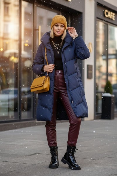 Зимняя куртка арт.28111 - синий (НТ) Зимняя куртка арт.28111 - синий (НТ)