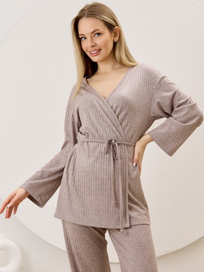 Кардиган-кимоно Эвила-1 капучино Кардиган-кимоно Эвила-1 капучино