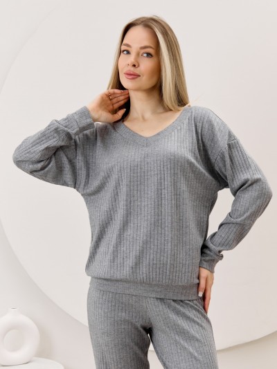 Джемпер Эвила-3 серый Джемпер Эвила-3 серый