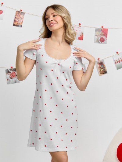 Ночная сорочка Верса-1 белый Ночная сорочка Верса-1 белый