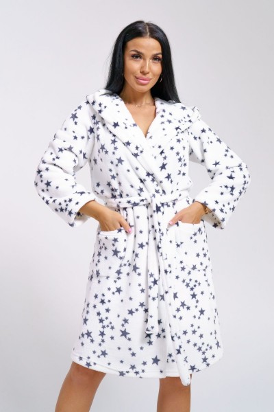 Халат Звездопад - белый (НТ) Халат Звездопад - белый (НТ)