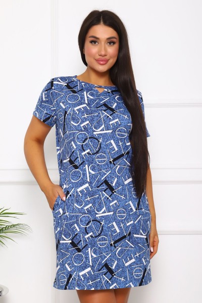 Туника Невада - индиго (НТ) Туника Невада - индиго (НТ)