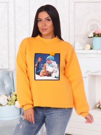 Толстовка Сноу - абрикос (НТ) Толстовка Сноу - абрикос (НТ)