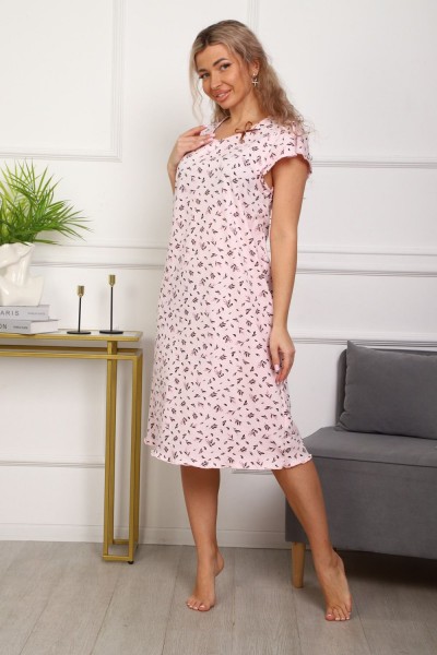 Ночная сорочка 315 - розовый (НТ)