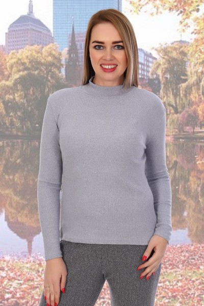 Водолазка Перспектива - серый меланж (НТ)