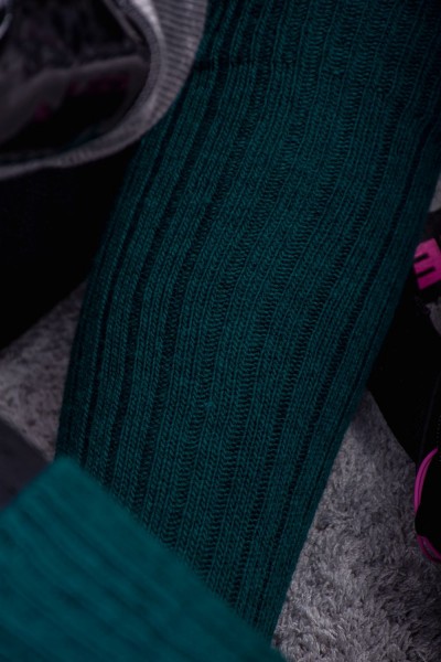 Гольфы 24960 женские - темно-зеленый (НТ)