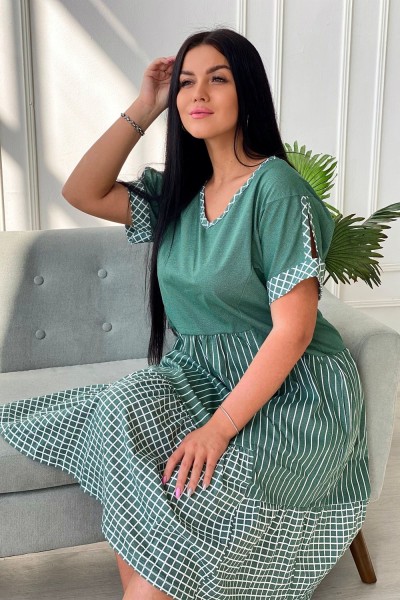 Платье 7223 - изумруд (НТ)