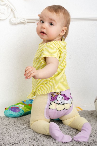 Колготки Пони детские - желтый (НТ) Колготки Пони детские - желтый (НТ)