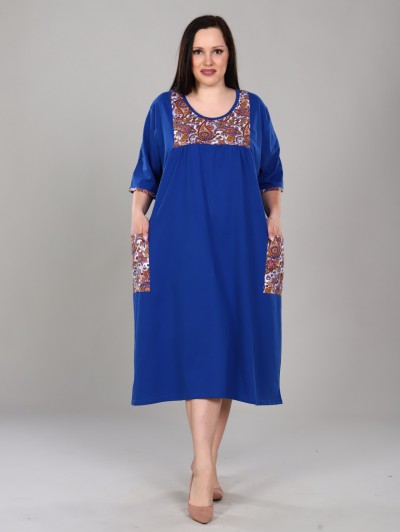 Платье - Сусанна синий 2 (ВСЕ) 