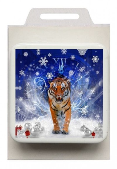 Мыло с картинкой - Тигр новогодний (И.Т)