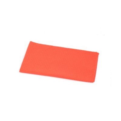 Полотенце вафельное однотонное 40Х70 - Оранжевый (ИПШ)