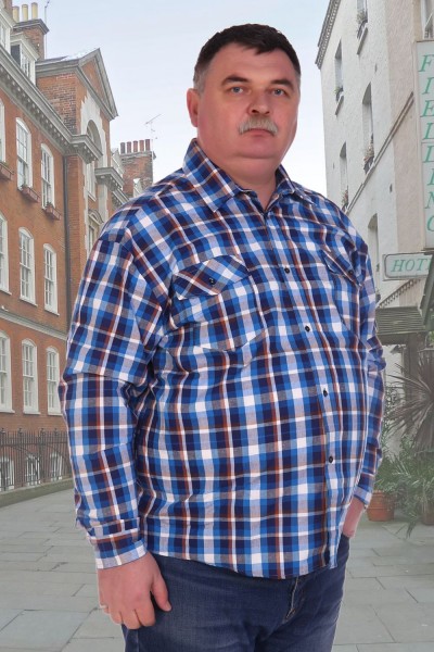 Рубашка 46001 - ассорти (НТ)