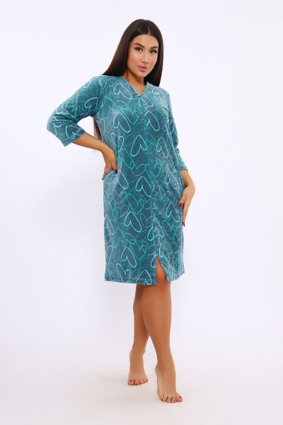 Халат 6731 - изумруд (НТ) Халат 6731 - изумруд (НТ)