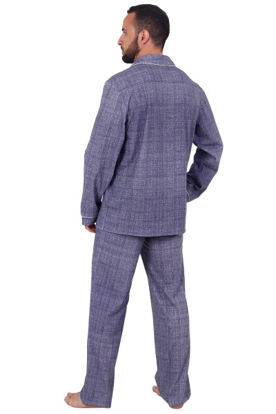 Пижама брюки - Вояж классическая 1728.К синий (ОТ)