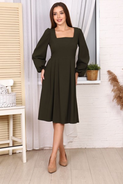 Платье П178н - хаки (НТ)