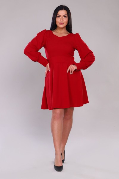 Платье 15566 - красный (НТ)