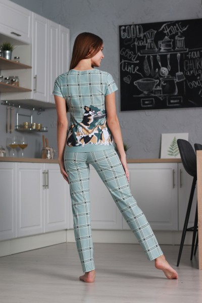 Пижама брюки CORGI 206821 олива (ZR)