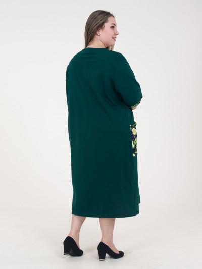 Платье - Сусанна авокадо темно зеленый  (ВСЕ) 