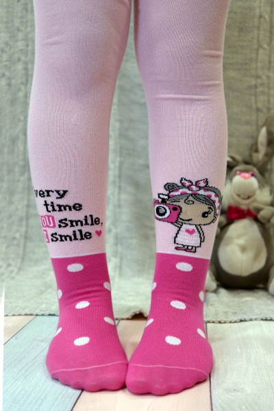 Колготки Папарацци детские - розовый (НТ) Колготки Папарацци детские - розовый (НТ)