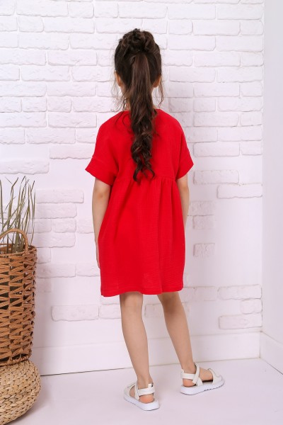 Платье для девочки Джулия 1 красный (ВИТ)