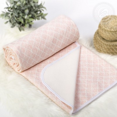 Одеяло-покрывало - Ромбы розовые Арт