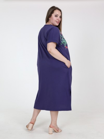 Платье - Калина фиолетовый (ВСЕ) 