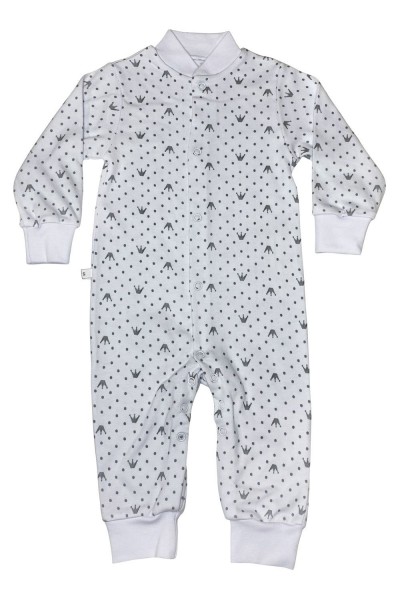 Комбинезон нательный на кнопках Корона - серый (НТ) Комбинезон нательный на кнопках Корона - серый (НТ)