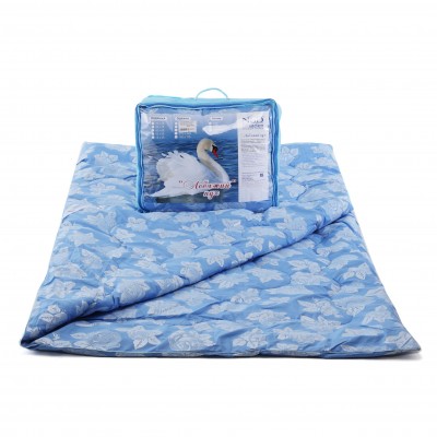 Одеяло - стандартное лебяжий пух в тике 300 гр-м (NSD)