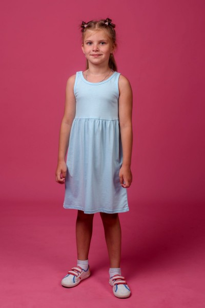 Платье 11710 - голубой (НТ)