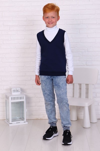 Жилет 17583 - индиго (НТ)