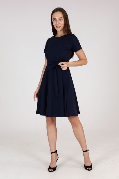 Платье 20654 - темно-синий (НТ)