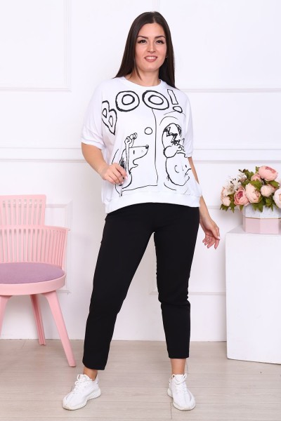 Туника 4498 - белый (НТ)