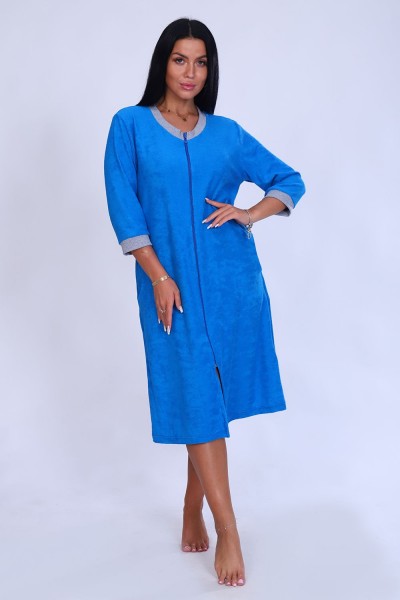 Халат 6760 - синий (НТ) Халат 6760 - синий (НТ)