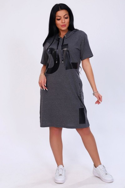 Туника 65004 - серый (НТ)