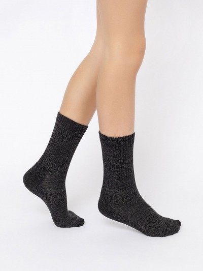 Носки дет. Термо 513T-1891 - графитовый меланж (НТ) Носки дет. Термо 513T-1891 - графитовый меланж (НТ)
