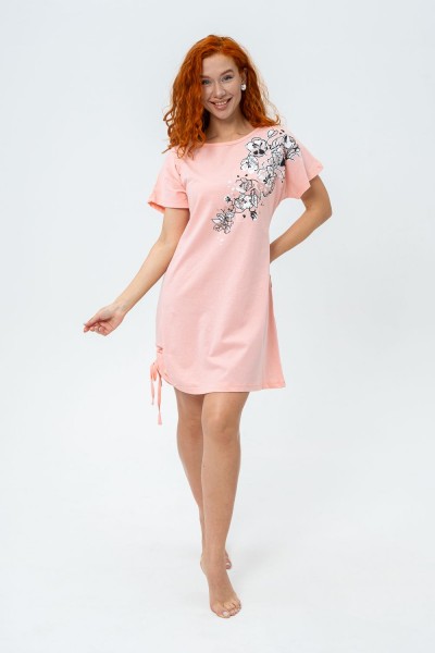 Сорочка 21568 - персик (НТ)