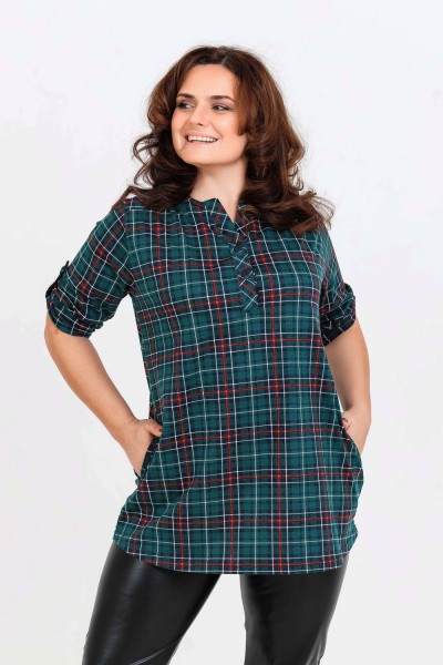 Туника 21552 - изумруд (НТ)