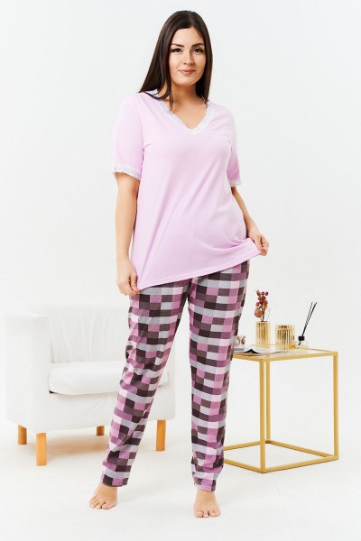 Пижама 83501 - розовый (НТ)