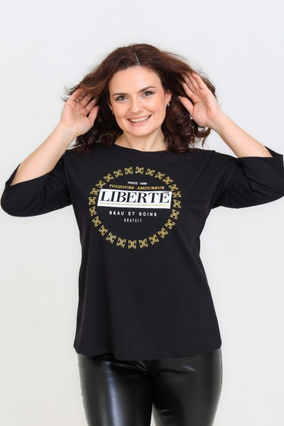 Футболка 50533 - черный (НТ) Футболка 50533 - черный (НТ)