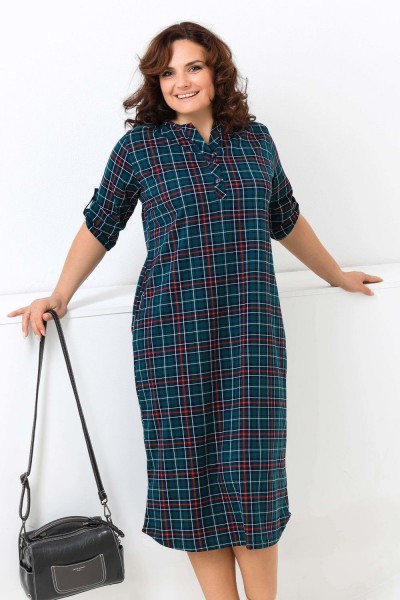 Платье 21559 - изумруд (НТ)