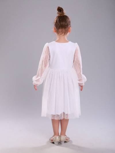 Платье - Маркиза белый  ПЛ.87.1 (ЕГ)