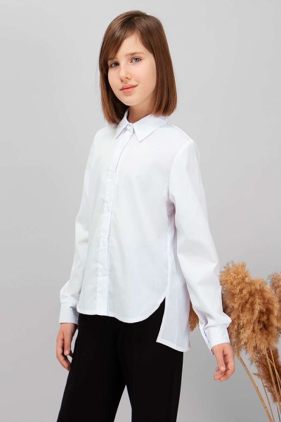 Блузка для девочки SP1010 - белый (НТ)
