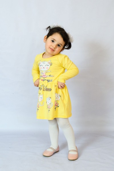 Платье 83008 детское - желтый (НТ)