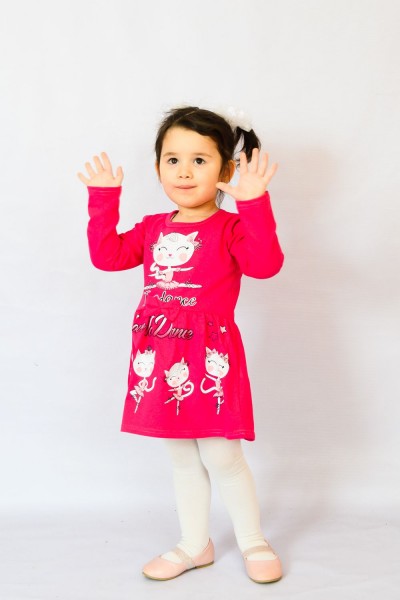 Платье 83008 детское - фуксия (НТ)